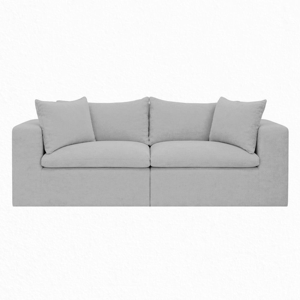 Sala Love Cotton | Sala Modular de 2 Piezas | 100% Espuma | En Caja
