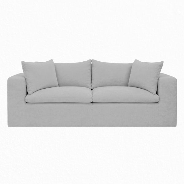 Sala Love Cotton | Sala Modular de 2 Piezas | 100% Espuma | En Caja