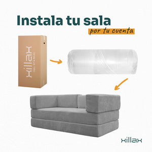 Xilly Bed | Sofá Cama Modular 4 en 1 | 100% Espuma | En Caja