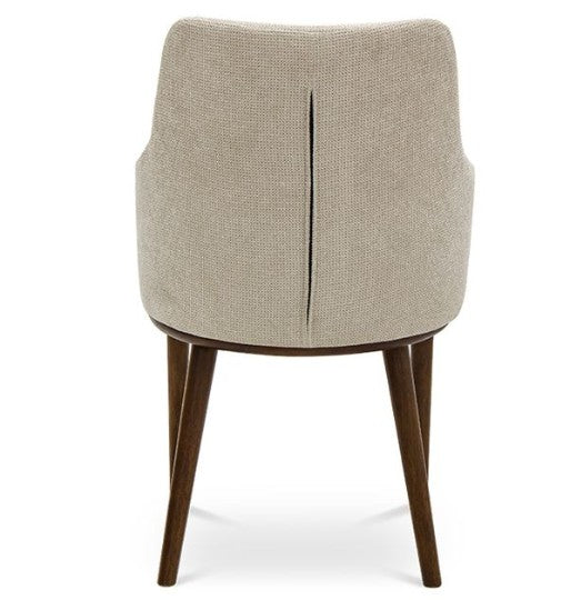 5603633 - SILLA TELA BEIGE/NOGAL KENZI