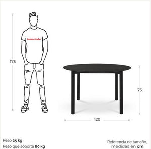 5650521 - Mesa P/4 Negra Pad