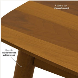 5671953 - Mesa De Comedor P/6 Nogal Fed