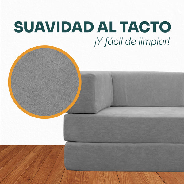 Xilly Bed | Sofá Cama Modular 4 en 1 | 100% Espuma | En Caja