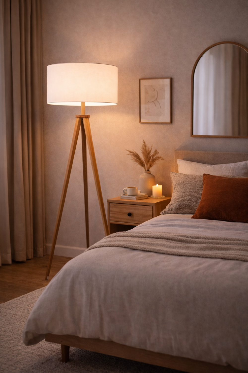 Lámpara de piso mod. AP396 M