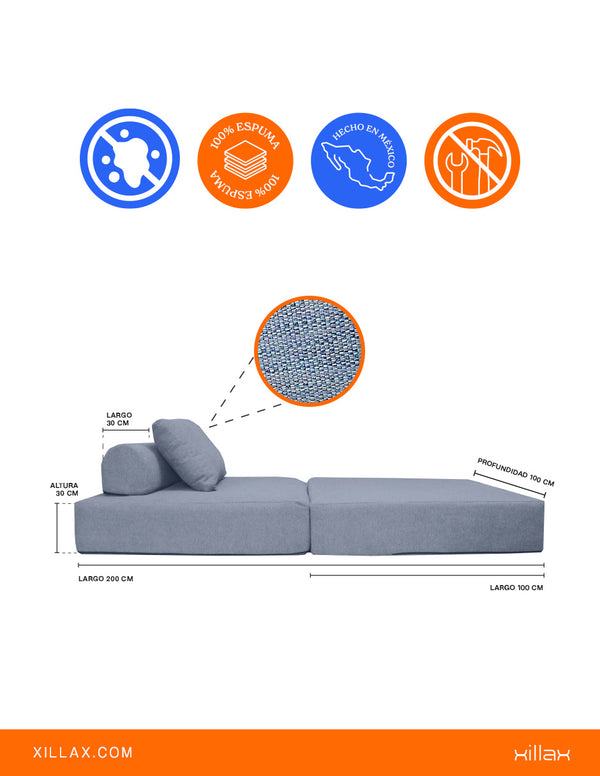 Bed flip exterior