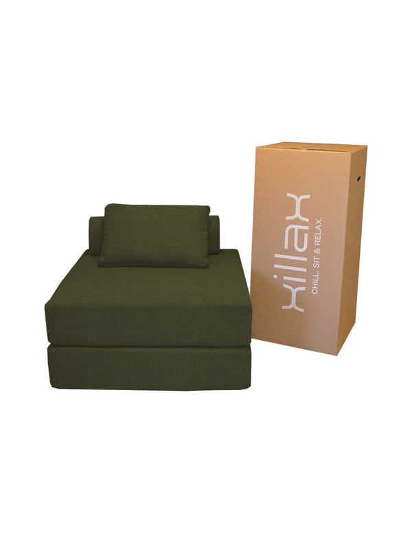 BED FLIP 3 EN 1 (sillon,cama,lounge) ,100% espuma, en caja