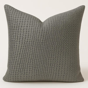 Cojin decorativo Boa Gun Metal