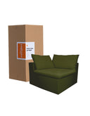 Esquinero Individual Sala Cotton, para set, 100% espuma, en caja (100 x 100 x 60 cm)