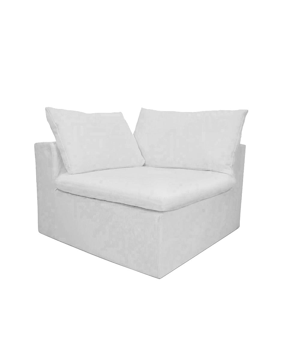 Cotton · Esquinero individual para set, 100% espuma, en caja