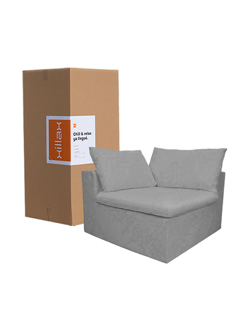 Esquinero Individual Sala Cotton, para set, 100% espuma, en caja (100 x 100 x 60 cm)