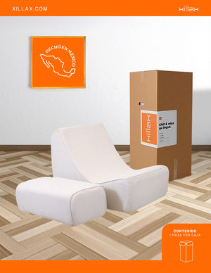 Sillón Gamer 100% espuma, en caja