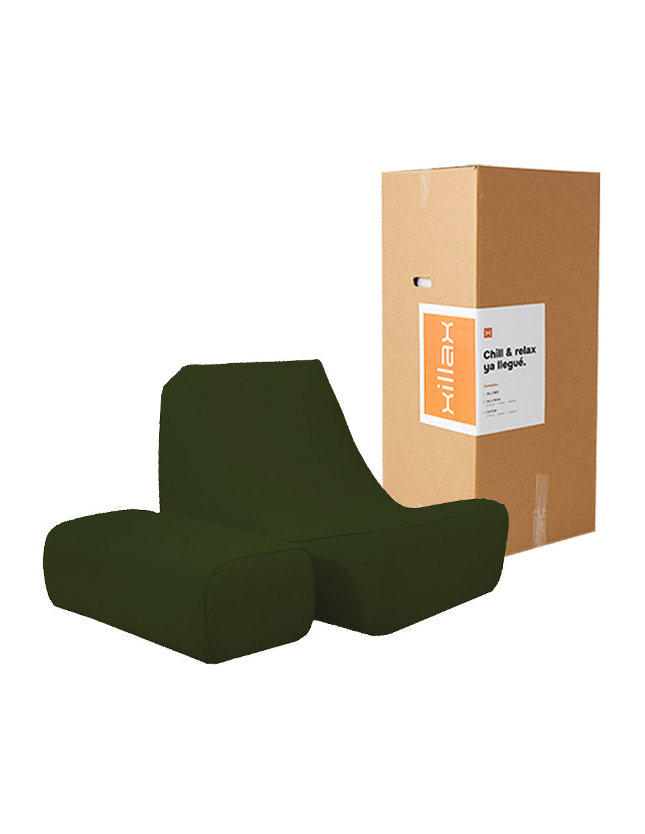 Sillón Gamer 100% espuma, en caja