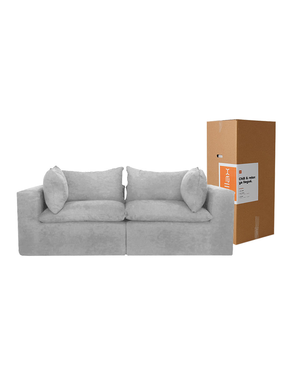 Sala Love Cotton - Set 2 Pzs, 100% espuma, en caja