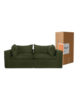 Sala Love Cotton - Set 2 Pzs, 100% espuma, en caja