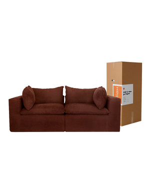 Sala Love Cotton - Set 2 Pzs, 100% espuma, en caja