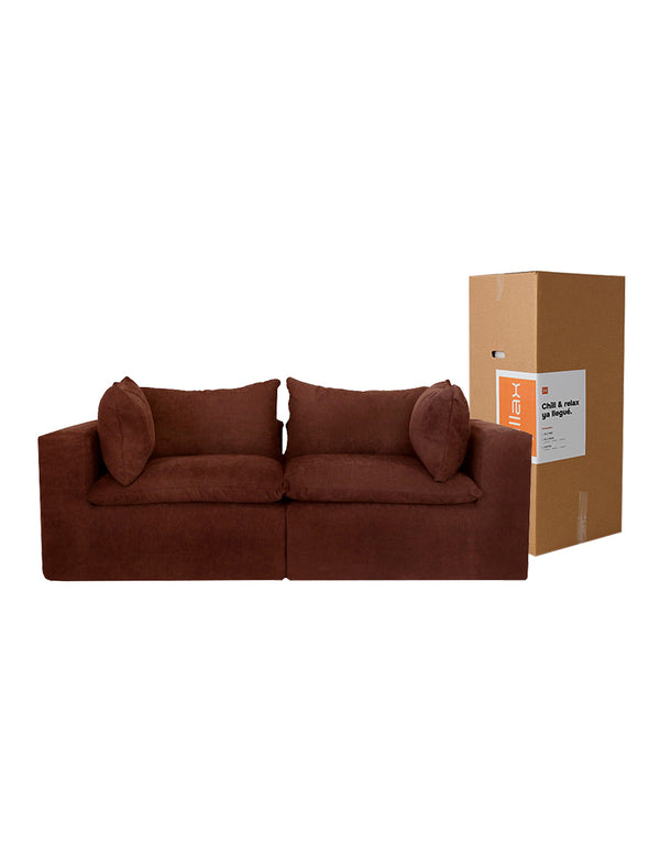 Sala Love Cotton - Set 2 Pzs, 100% espuma, en caja