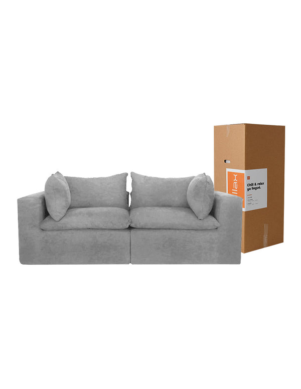 Sala Love Cotton - Set 2 Pzs, 100% espuma, en caja
