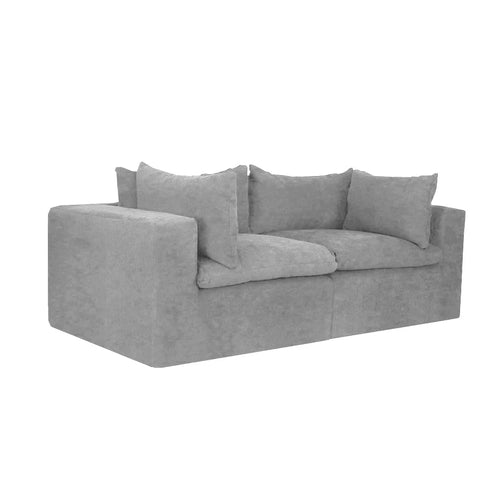 Sala Love cotton con taburete - Set 3 piezas,100% Espuma, en caja