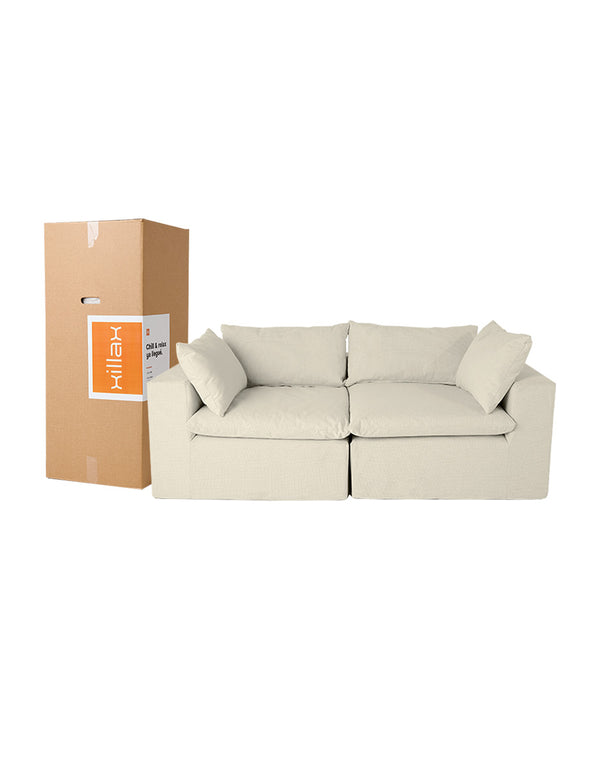 Sala Love Cotton - Set 2 Pzs, 100% espuma, en caja