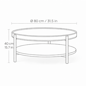 Mesa de Centro Aurora