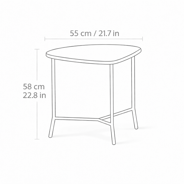 Mesa Ocasional Milano Med