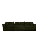 Sala Cotton Sofa - Set 3 Pzs, 100% espuma, en caja