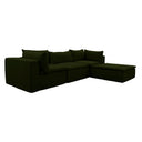 Sala Cotton Chaise | Set 4 Pzs | 100% Espuma | En Caja