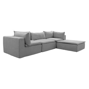 Sala Cotton Chaise | Set 4 Pzs | 100% Espuma | En Caja