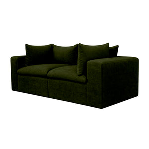 Sala Love Cotton | Sala Modular de 2 Piezas | 100% Espuma | En Caja