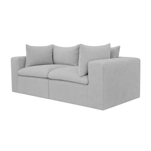 Sala Love Cotton | Sala Modular de 2 Piezas | 100% Espuma | En Caja