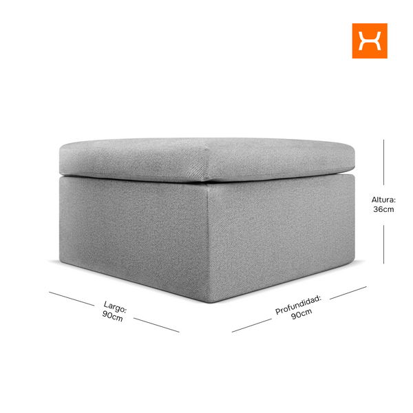 Xilly Rock · Taburete individual para set 100% espuma en caja