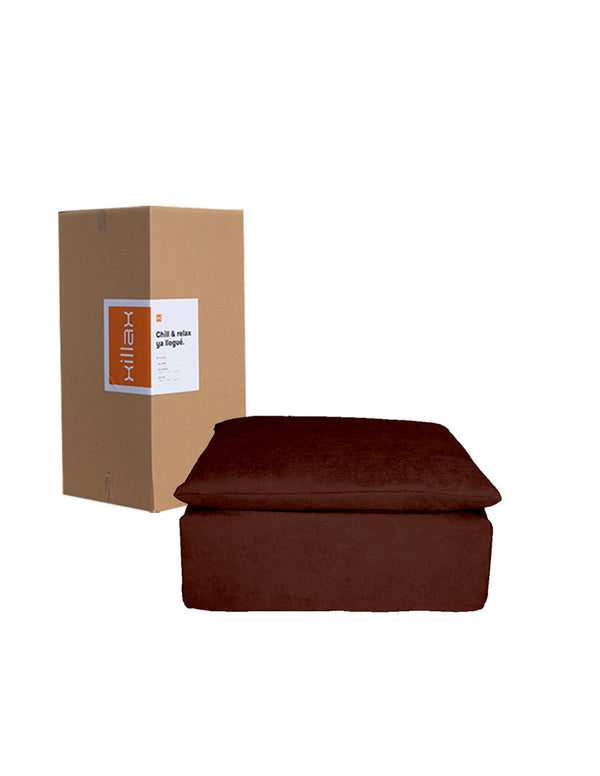 Cotton · Taburete individual para set, 100% espuma, en caja