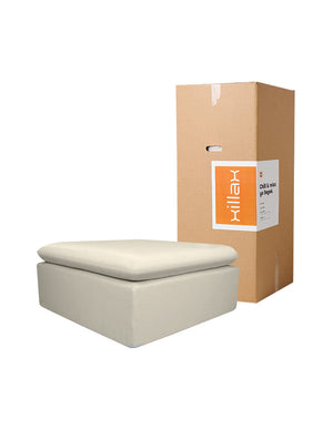 Cotton · Taburete individual para set, 100% espuma, en caja