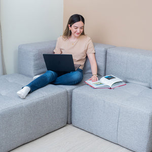 Sala chaise Urban, Set 4 Pzas, 100% espuma, en caja