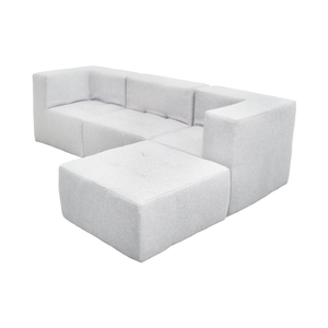 Sala chaise Urban, Set 4 Pzas, 100% espuma, en caja