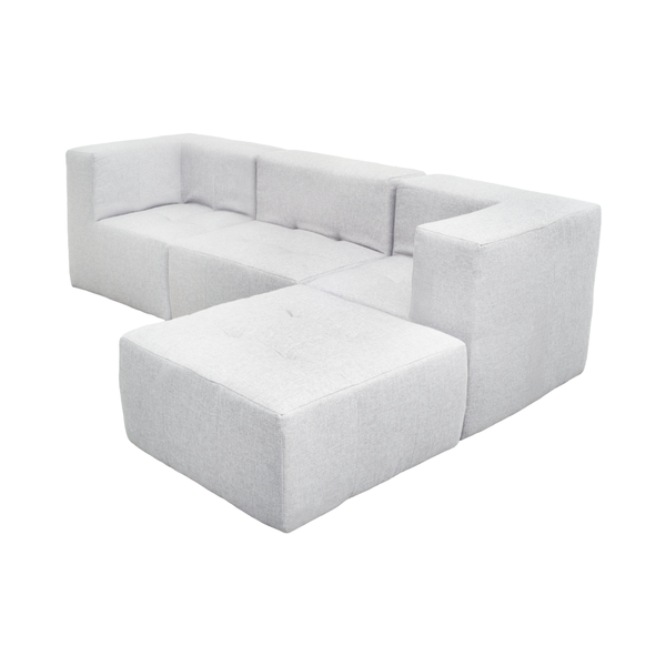 Sala chaise Urban, Set 4 Pzas, 100% espuma, en caja