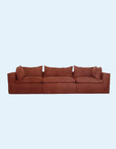 Sala Cotton Sofa - Set 3 Pzs, 100% espuma, en caja