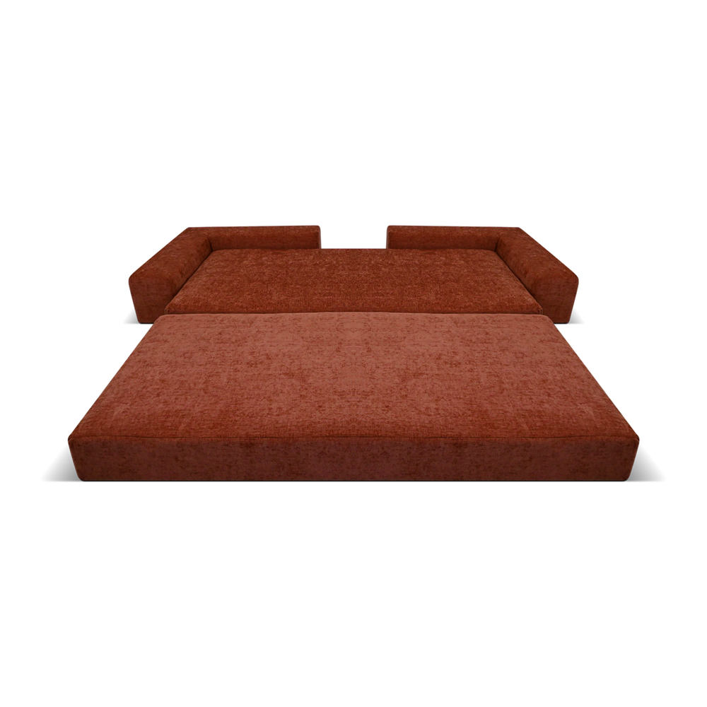 Xilly Bed,Sofa cama , 100% espuma, en caja (2m x 1m x 44cm alto)