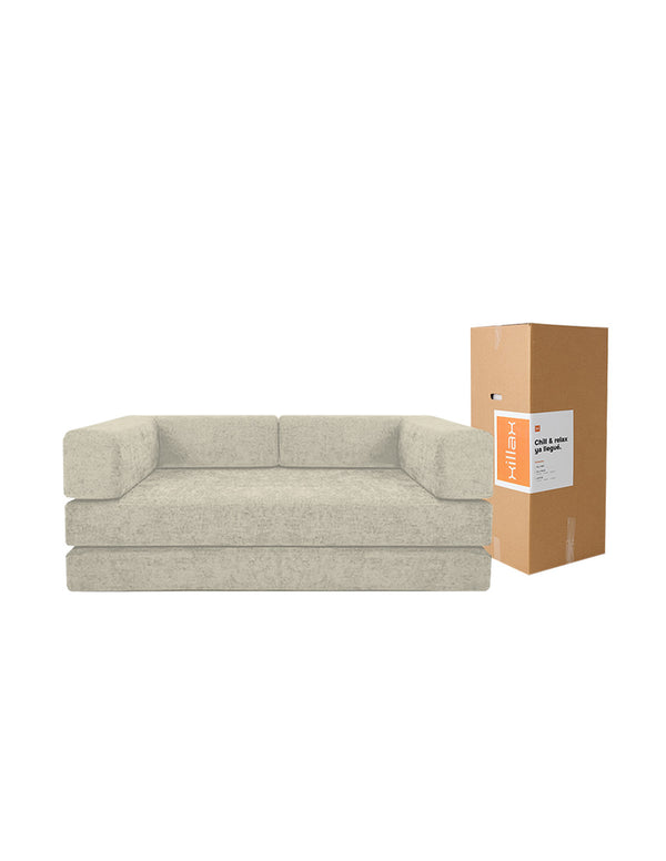 Xilly Bed,Sofa cama , 100% espuma, en caja (2m x 1m x 44cm alto)
