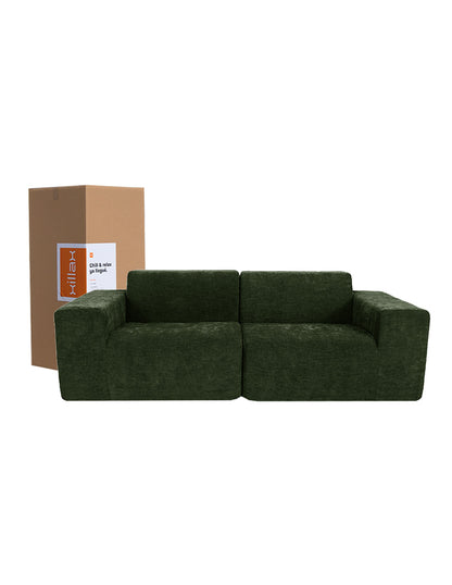 XILLYSOF, SOFA LOVE 100% espuma, en caja