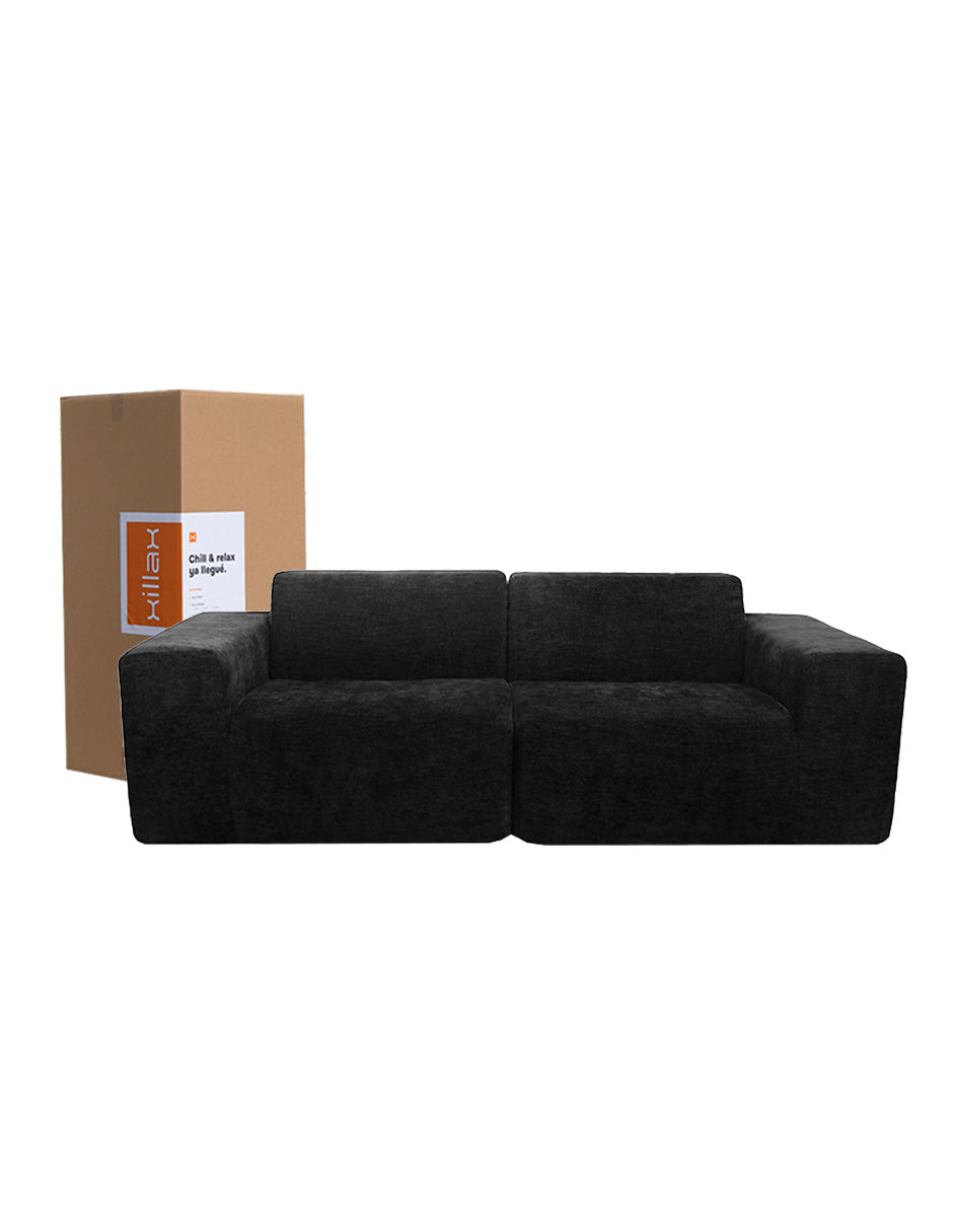 XILLYSOF, SOFA LOVE 100% espuma, en caja