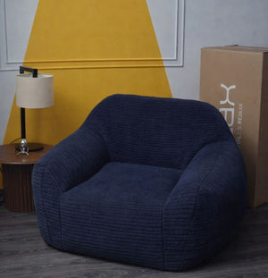 Sillon individual Cloud - 100% espuma, en caja 120 x 100 x 80 cm