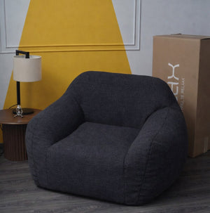 Sillon individual Cloud - 100% espuma, en caja 120 x 100 x 80 cm