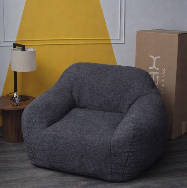 Sillon individual Cloud - 100% espuma, en caja 120 x 100 x 80 cm