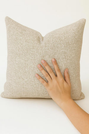 Cojín decorativo Bristal sand