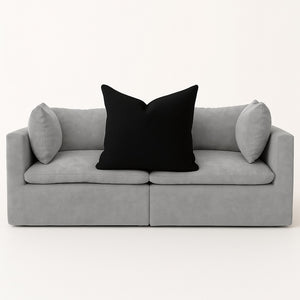 Cojin decorativo Cross Black