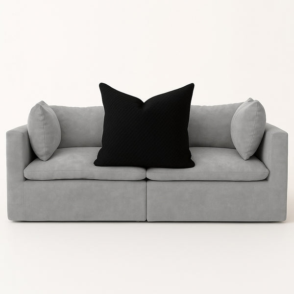 Cojin decorativo Cross Black