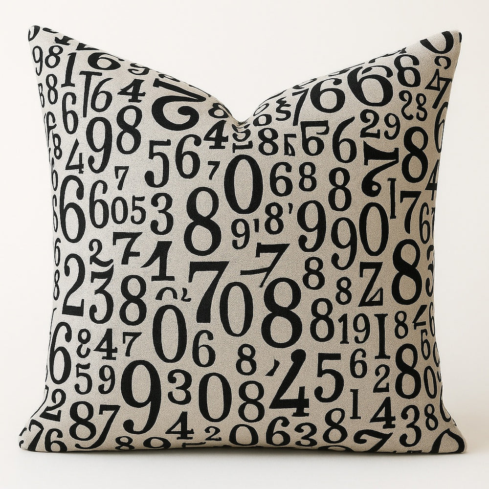 Cojín decorativo Numeros