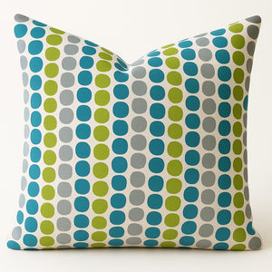 Cojin decorativo puntos colores