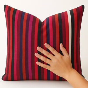 Cojin decorativo lineas colores
